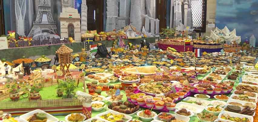 Annakut celebration fourth day of Deepawali in Varanasi India, Varanasi Festivals in India